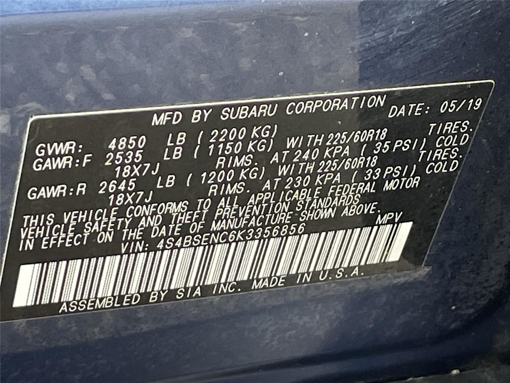 Thumbnail: 2019 Subaru Outback - 17