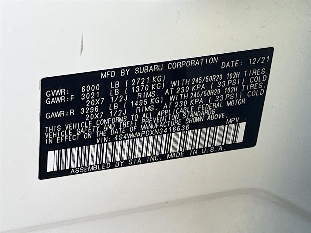 Thumbnail: 2022 Subaru Ascent - 14