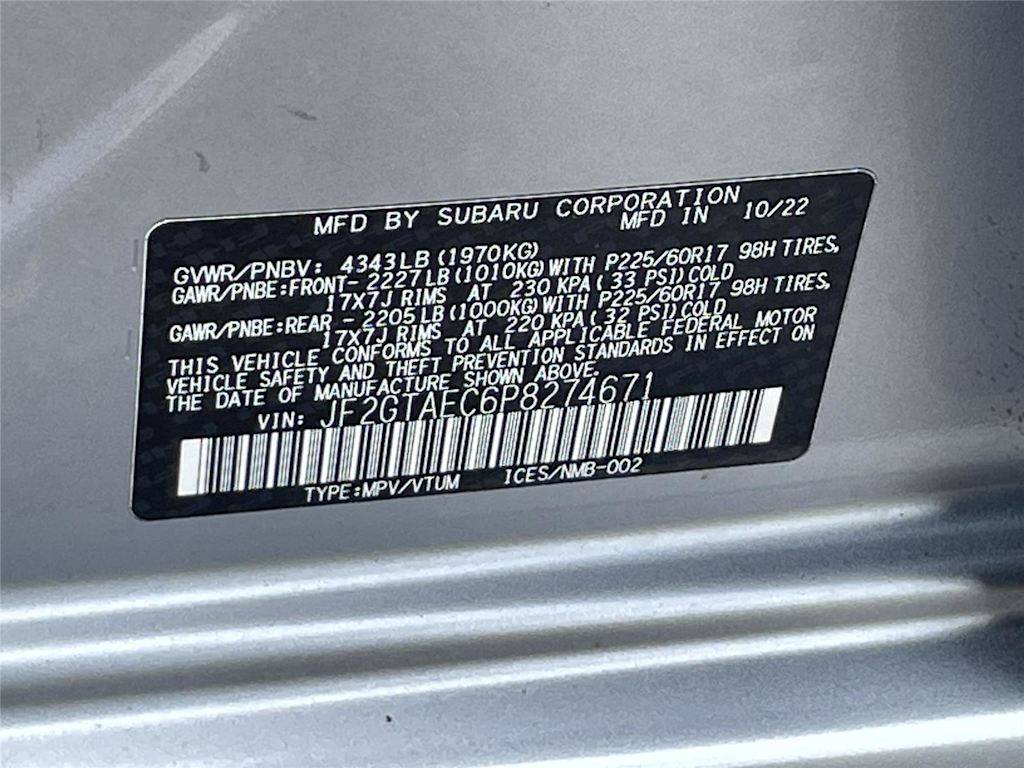 Thumbnail: 2023 Subaru Crosstrek - 17