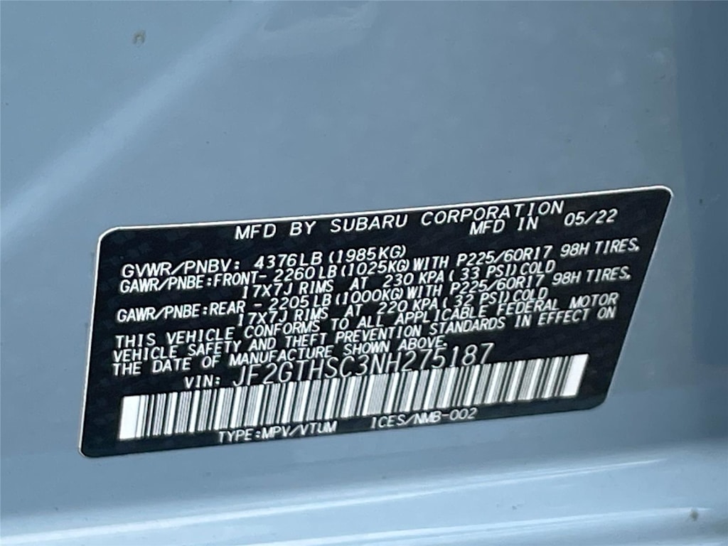 Thumbnail: 2022 Subaru Crosstrek - 17