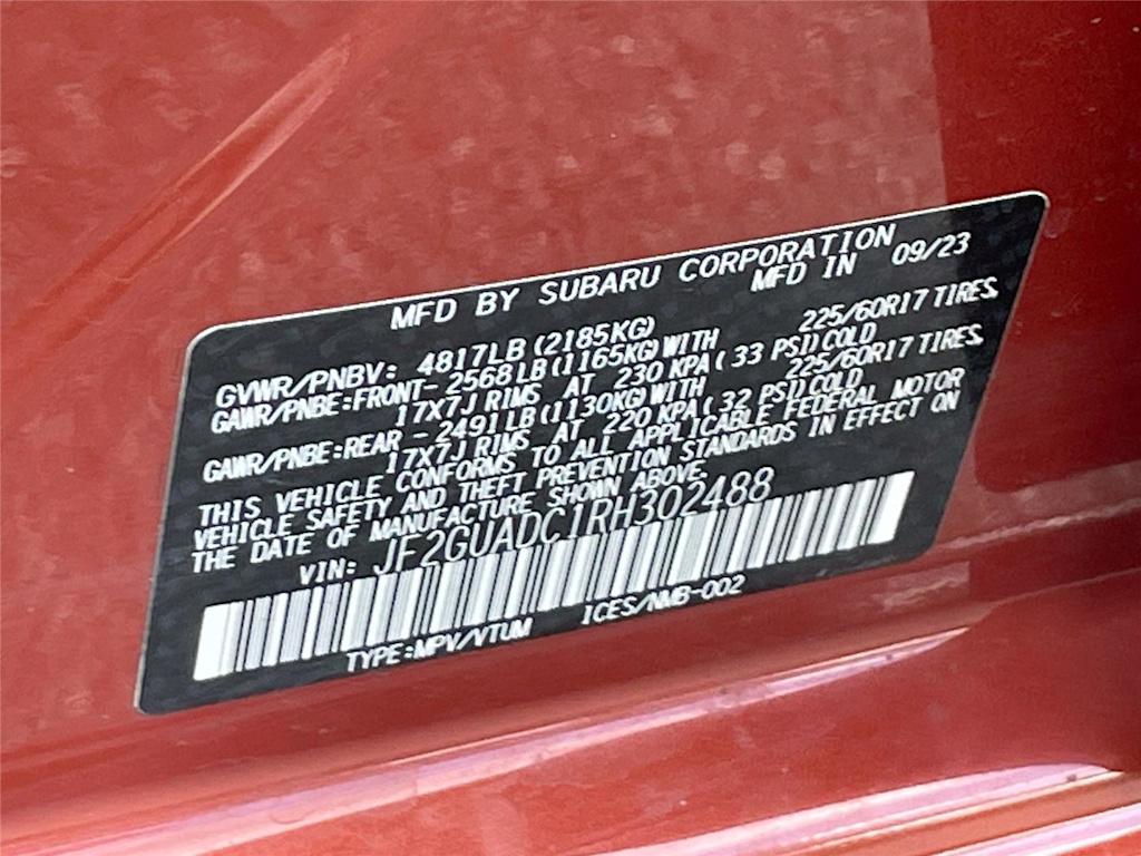 Thumbnail: 2024 Subaru Crosstrek - 17