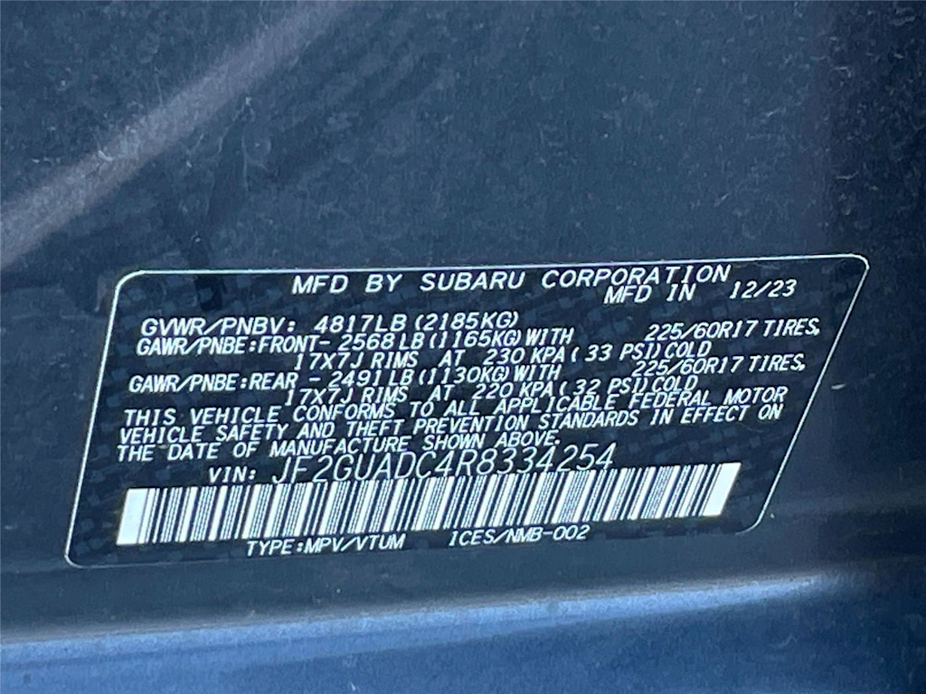 Thumbnail: 2024 Subaru Crosstrek - 17