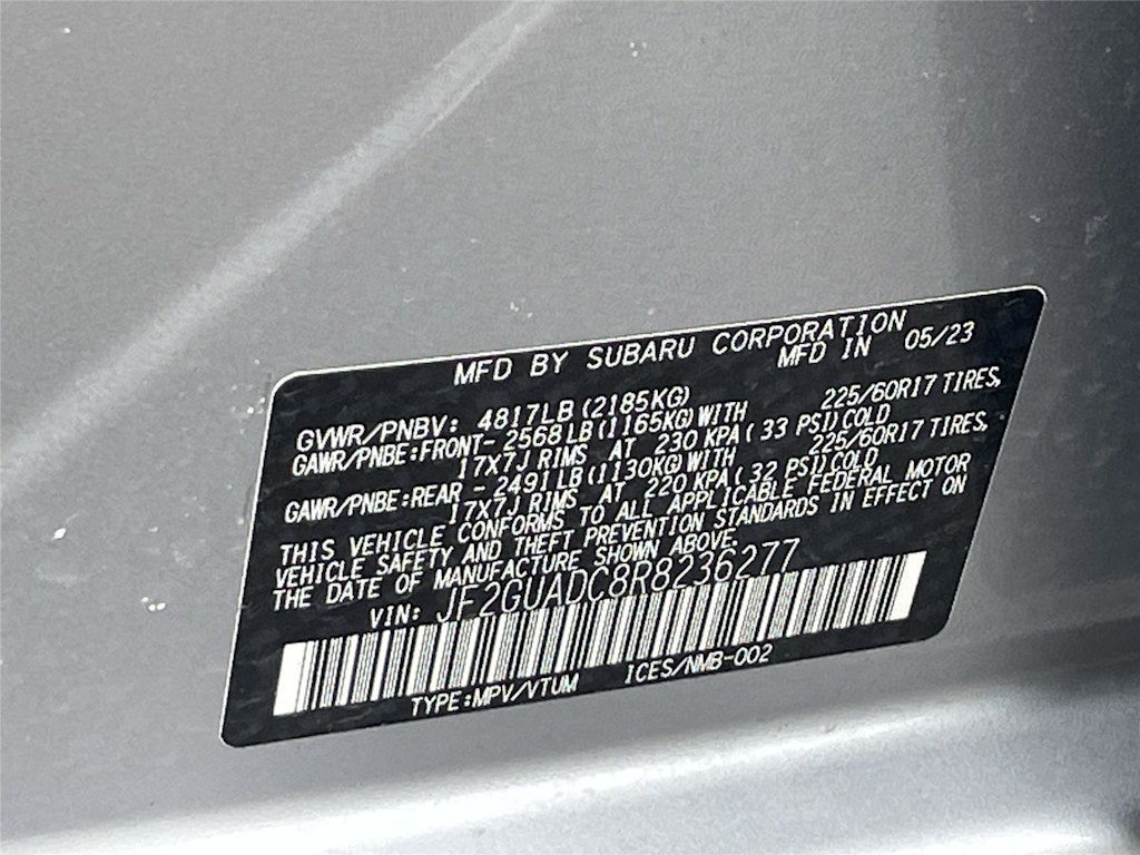 Thumbnail: 2024 Subaru Crosstrek - 17