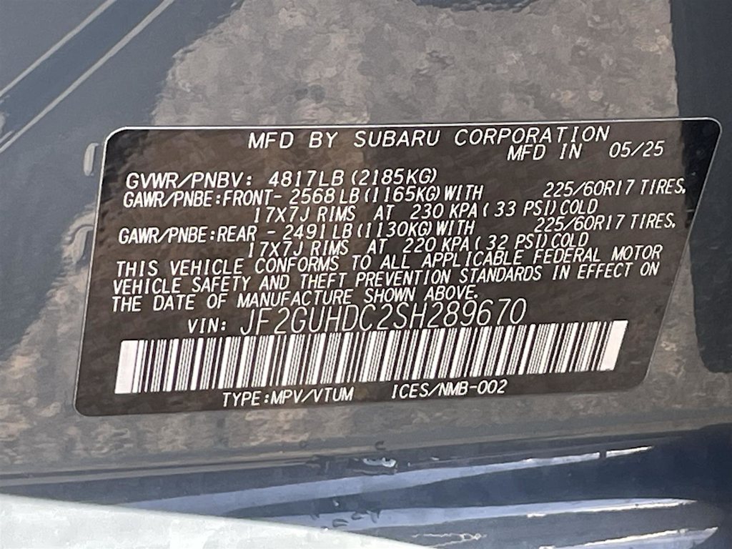 Thumbnail: 2025 Subaru Crosstrek - 33