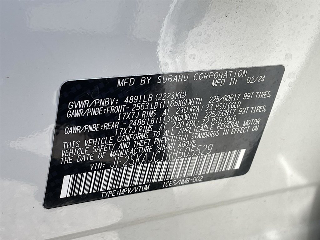 2024 Subaru Forester Wilderness 34