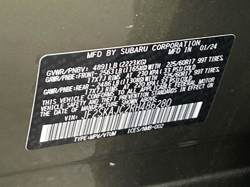 Thumbnail: 2024 Subaru Forester - 17