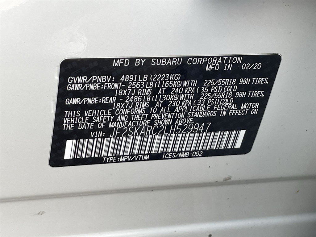 Thumbnail: 2020 Subaru Forester - 17