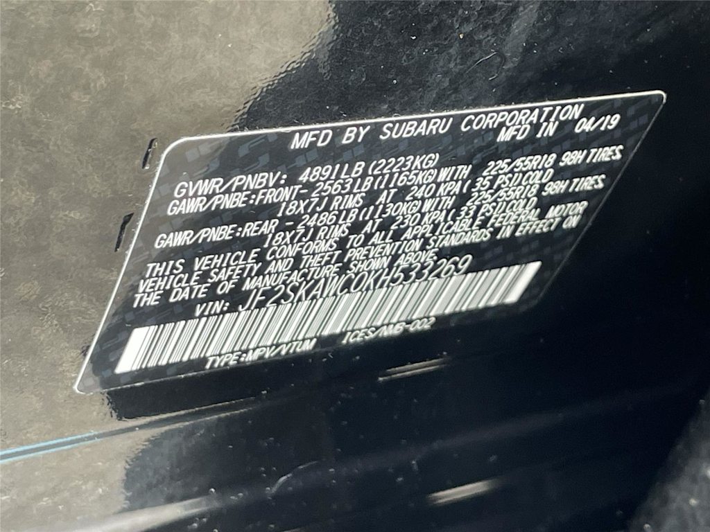 Thumbnail: 2019 Subaru Forester - 17