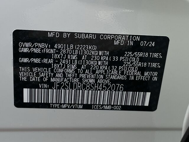 2025 Subaru Forester Limited 16