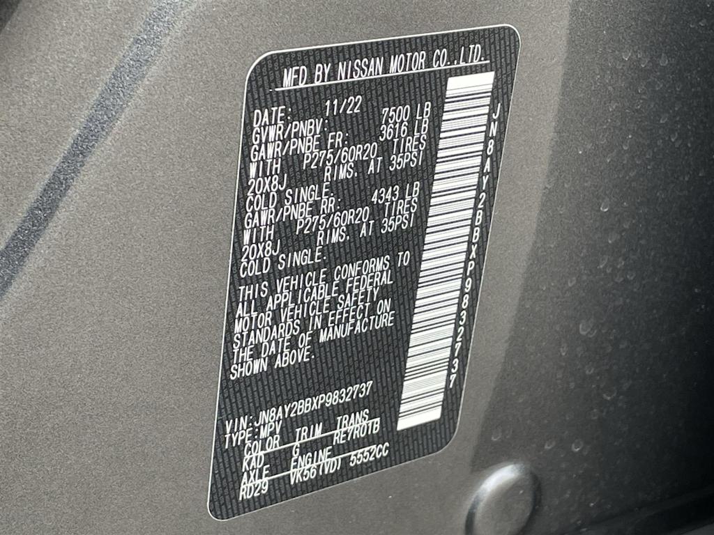 2023 Nissan Armada SL 16