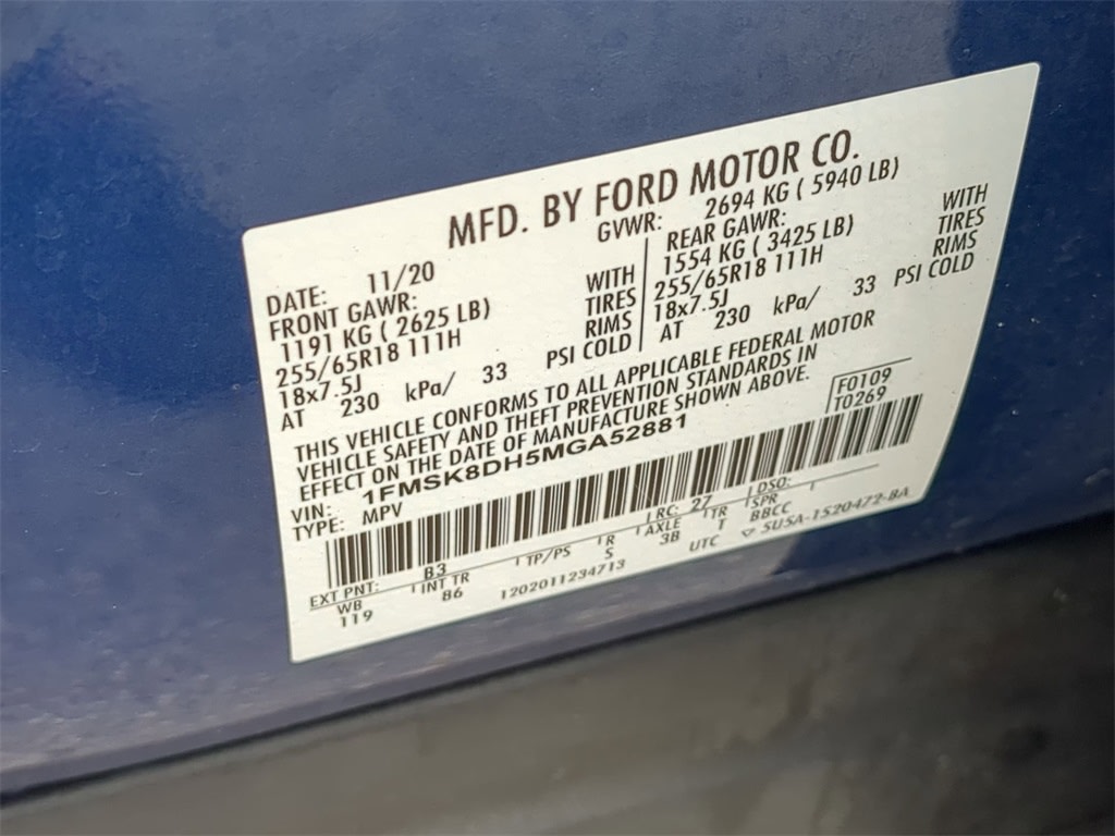 Thumbnail: 2021 Ford Explorer - 18
