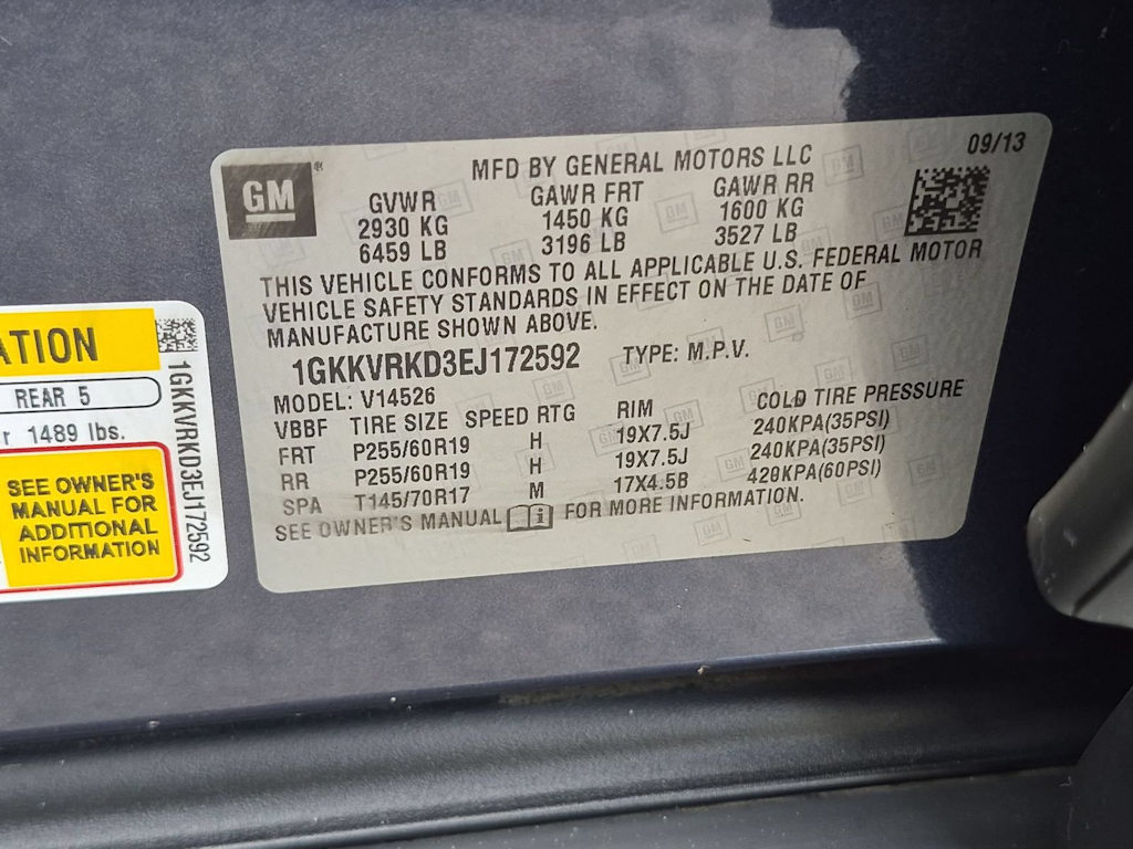 Thumbnail: 2014 GMC Acadia - 18