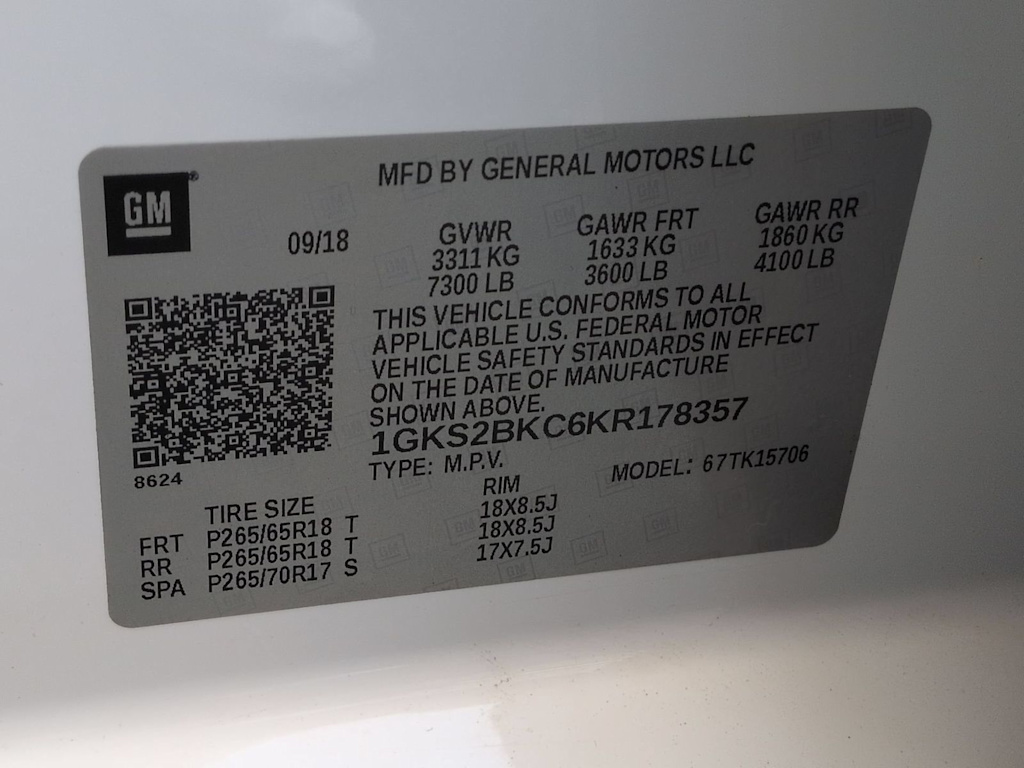 Thumbnail: 2019 GMC Yukon - 18