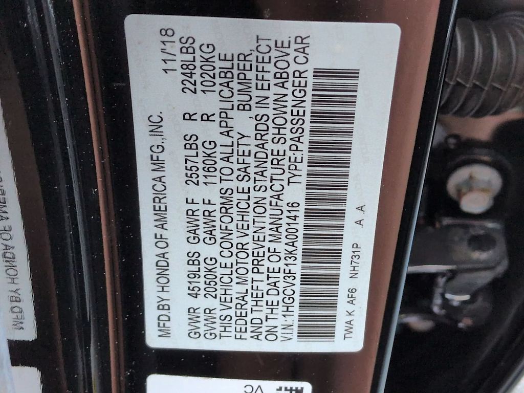 Thumbnail: 2019 Honda Accord - 21