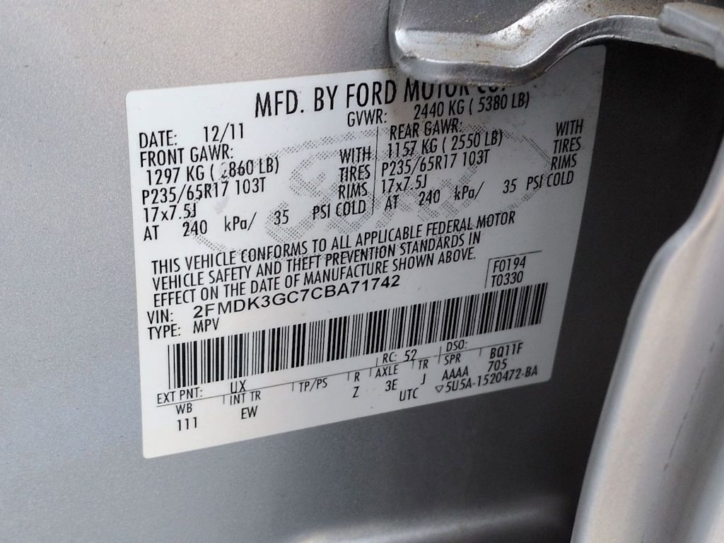 Thumbnail: 2012 Ford Edge - 19