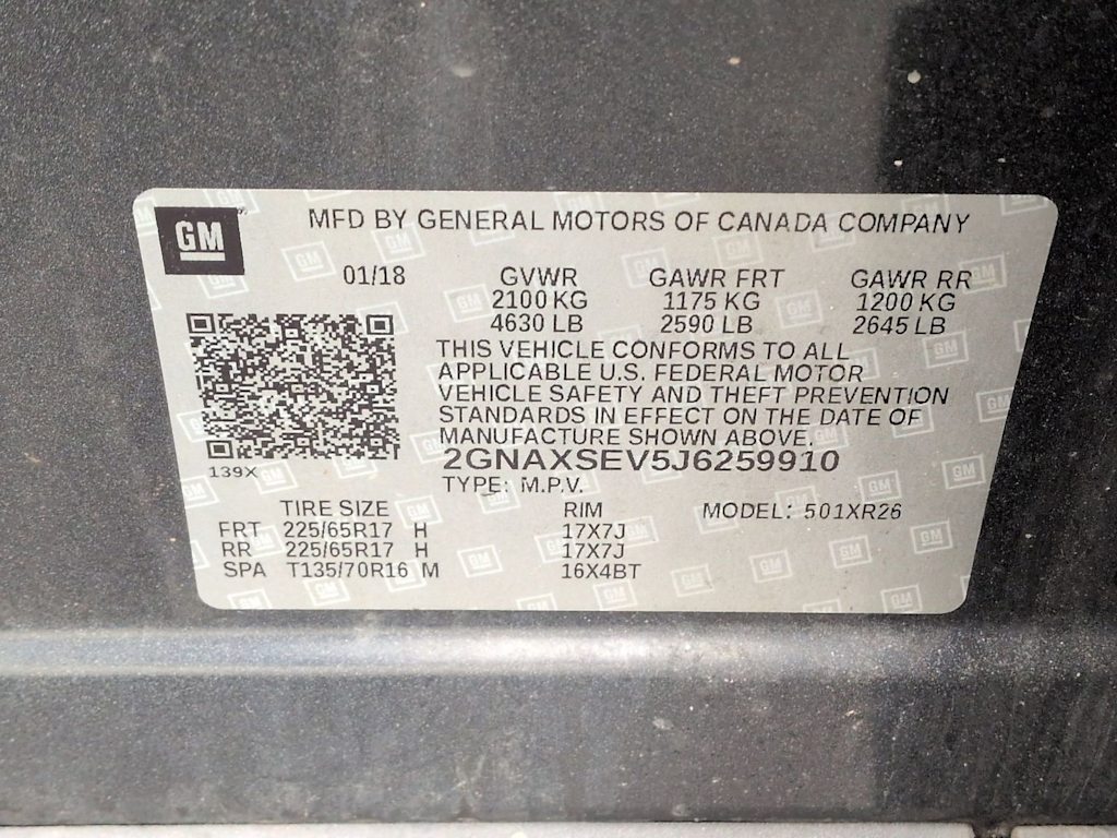 Thumbnail: 2018 Chevrolet Equinox - 19