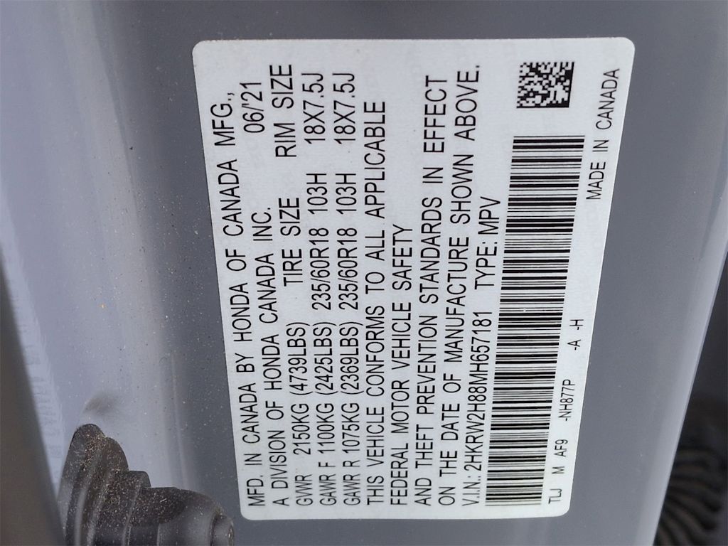 Thumbnail: 2021 Honda CR-V - 21