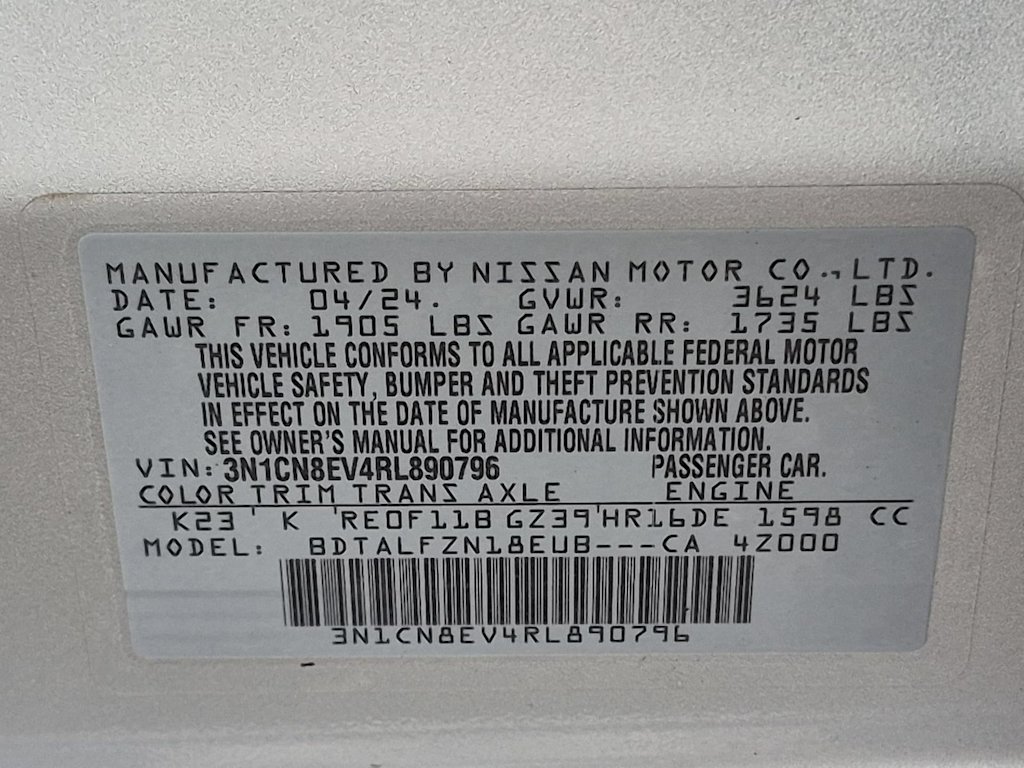 Thumbnail: 2024 Nissan Versa - 19