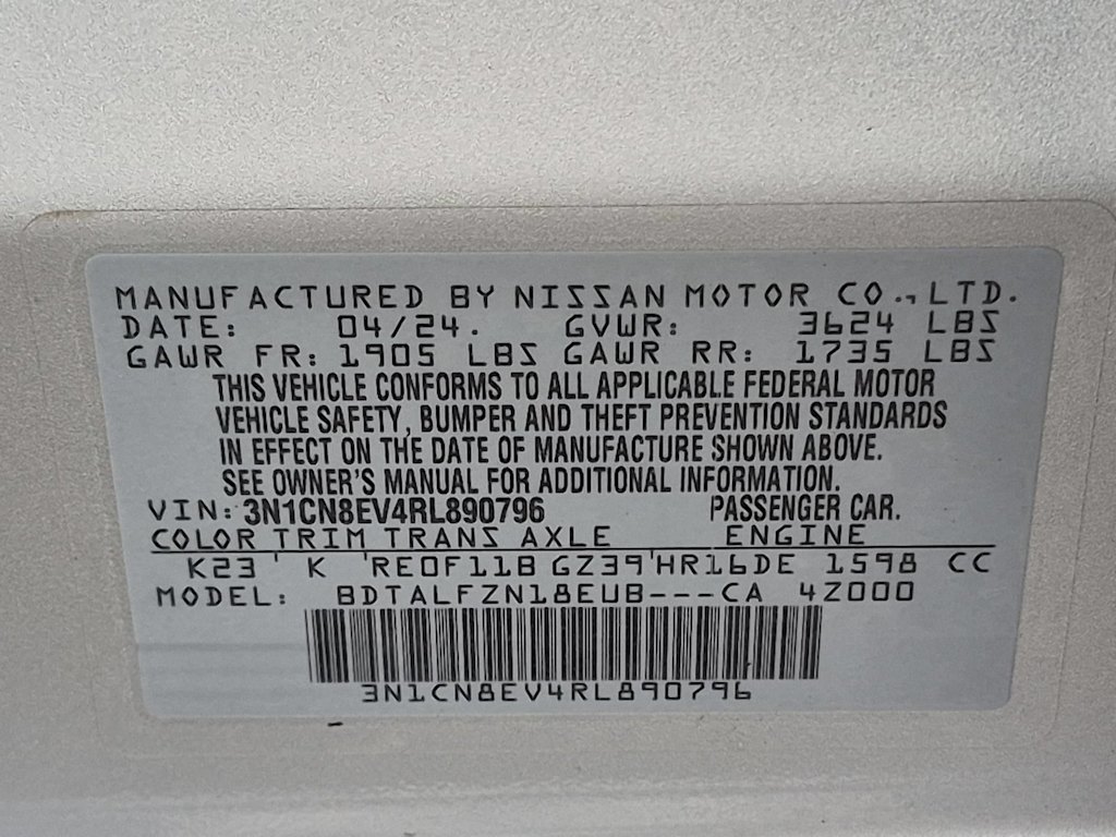 Thumbnail: 2024 Nissan Versa - 19