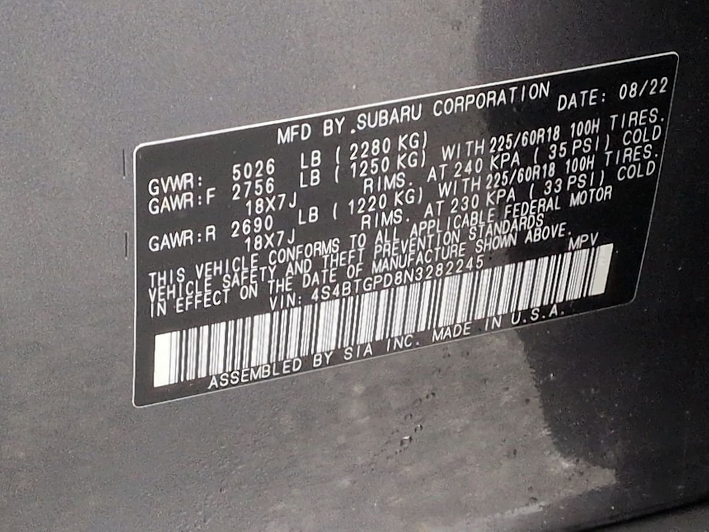 Thumbnail: 2022 Subaru Outback - 19