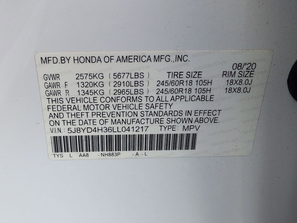 Thumbnail: 2020 Acura MDX - 20