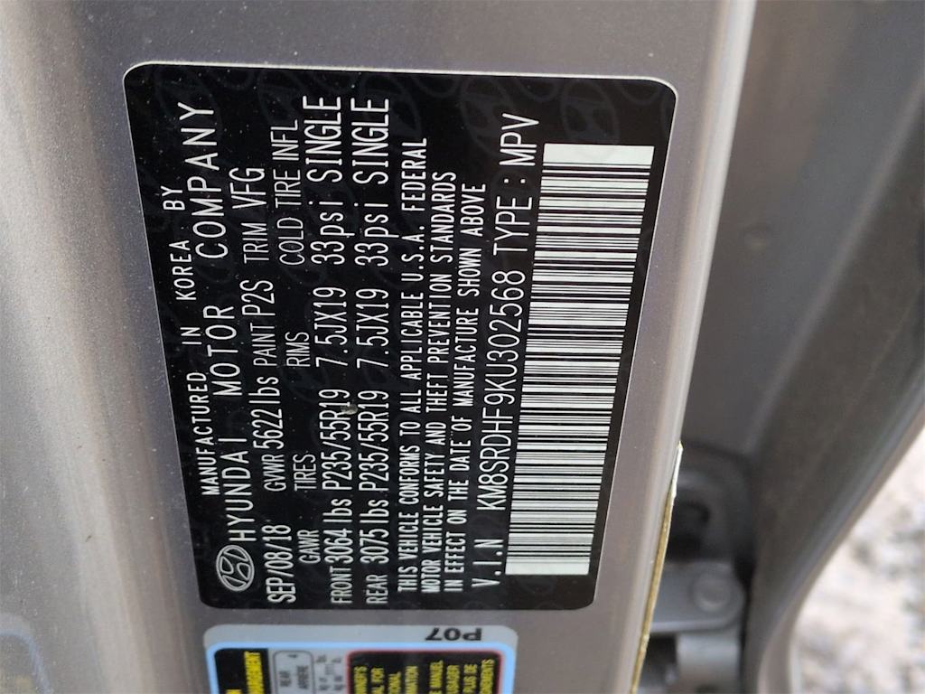 Thumbnail: 2019 Hyundai Santa Fe - 19