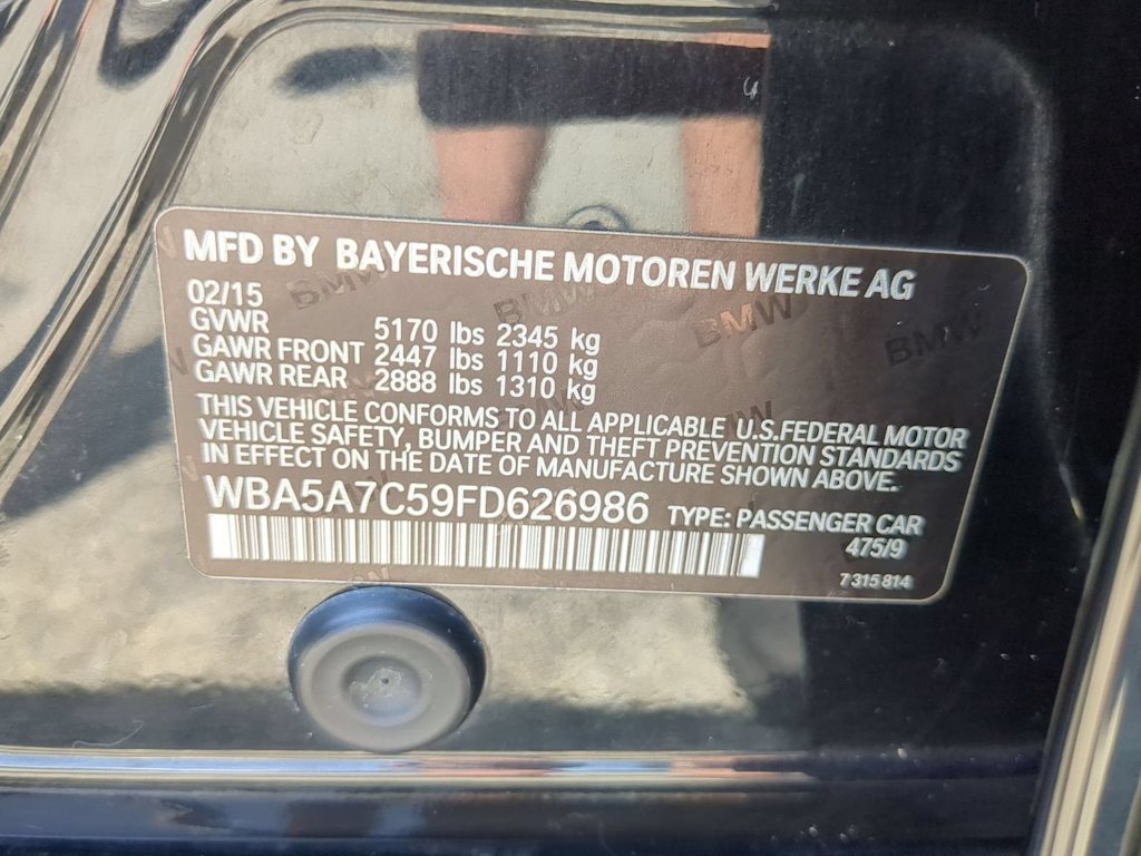 Thumbnail: 2015 BMW 5 Series - 21
