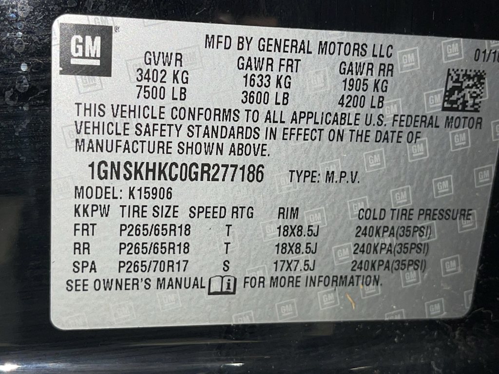 Thumbnail: 2016 Chevrolet Suburban - 19