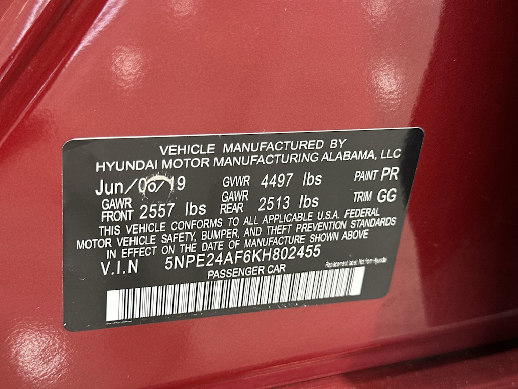 Thumbnail: 2019 Hyundai Sonata - 18