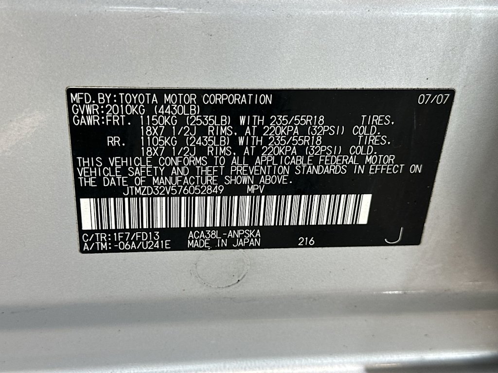 Thumbnail: 2007 Toyota RAV4 - 18