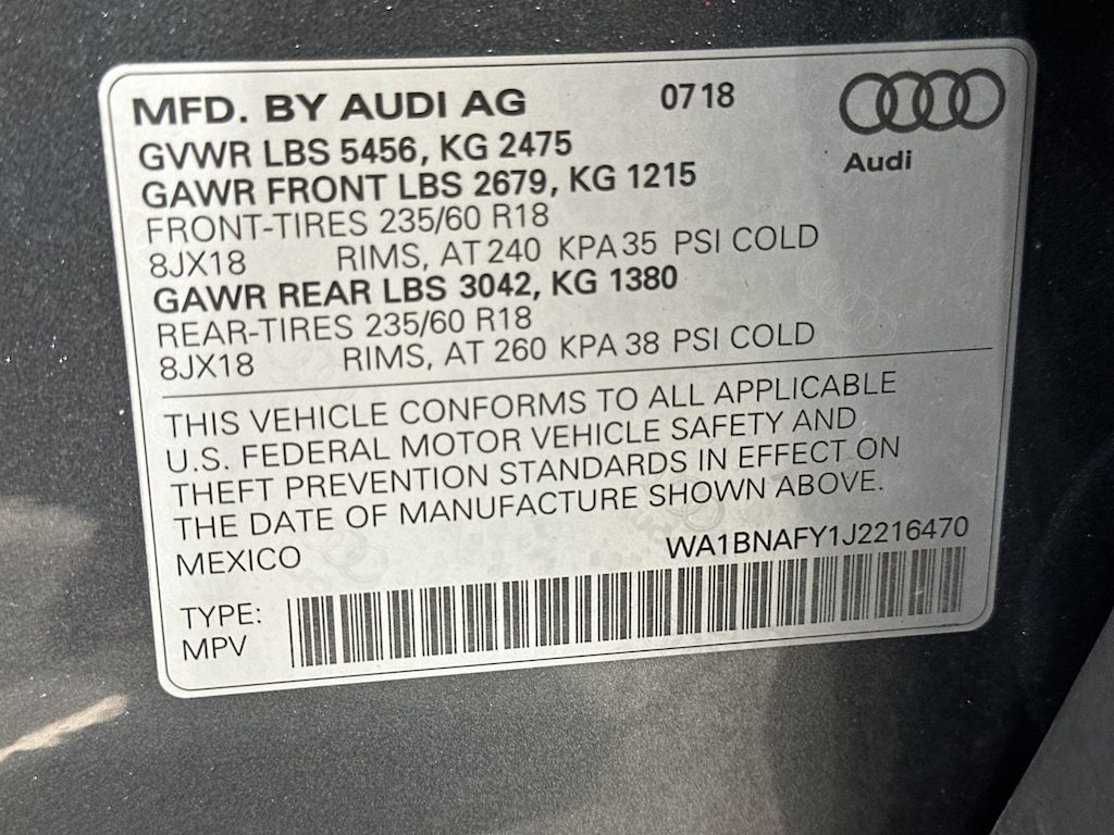 Thumbnail: 2018 Audi Q5 - 19
