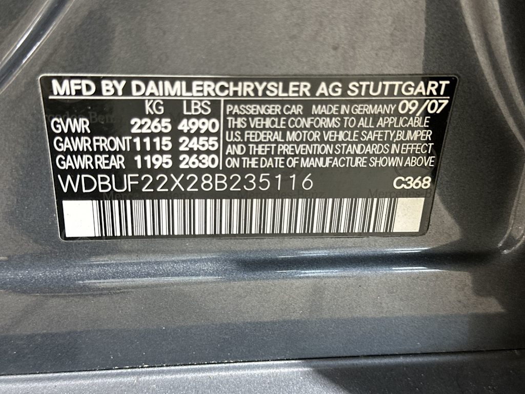 Thumbnail: 2008 Mercedes-Benz E-Class - 18