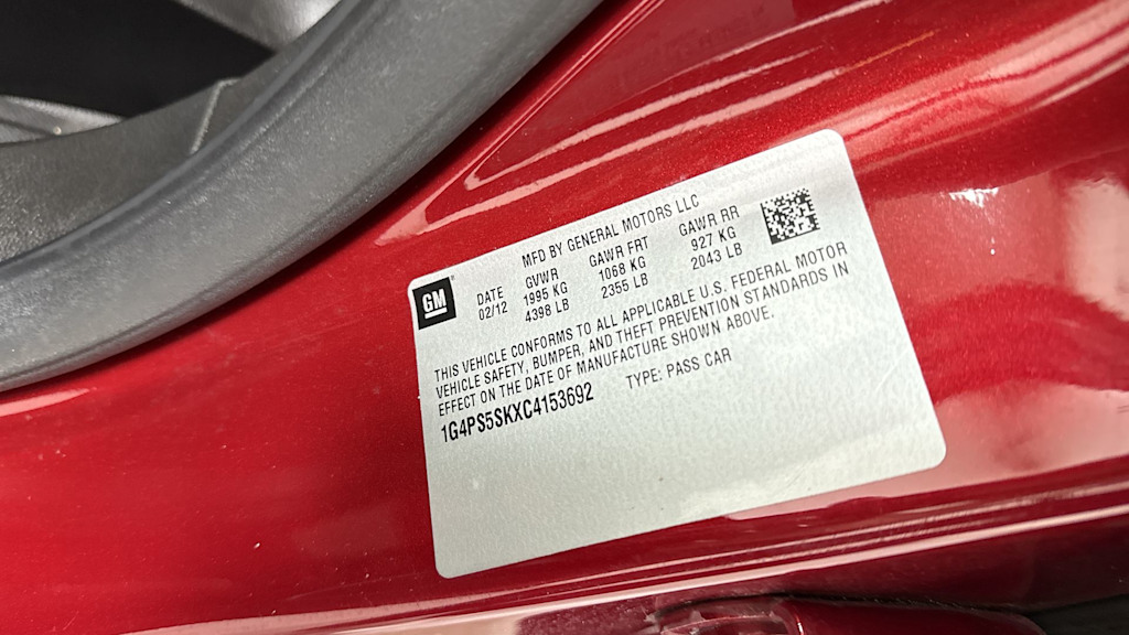 Thumbnail: 2012 Buick Verano - 18