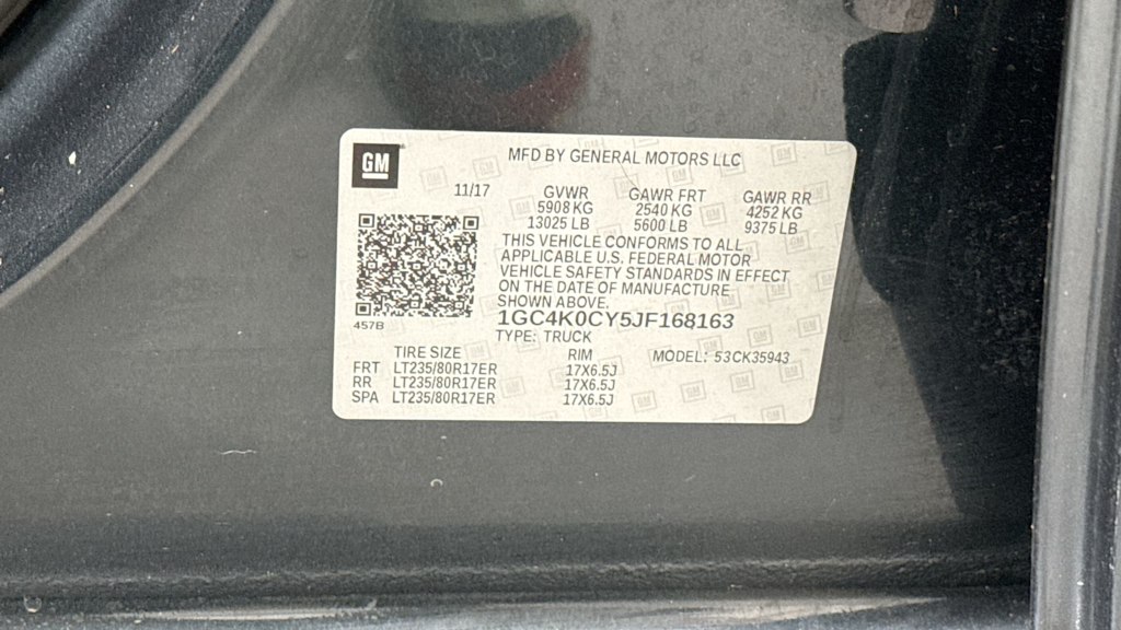 2018 Chevrolet Silverado 3500 LTZ 18