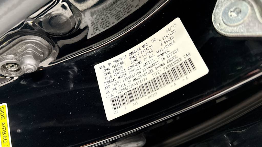 2015 Honda Accord Base 19