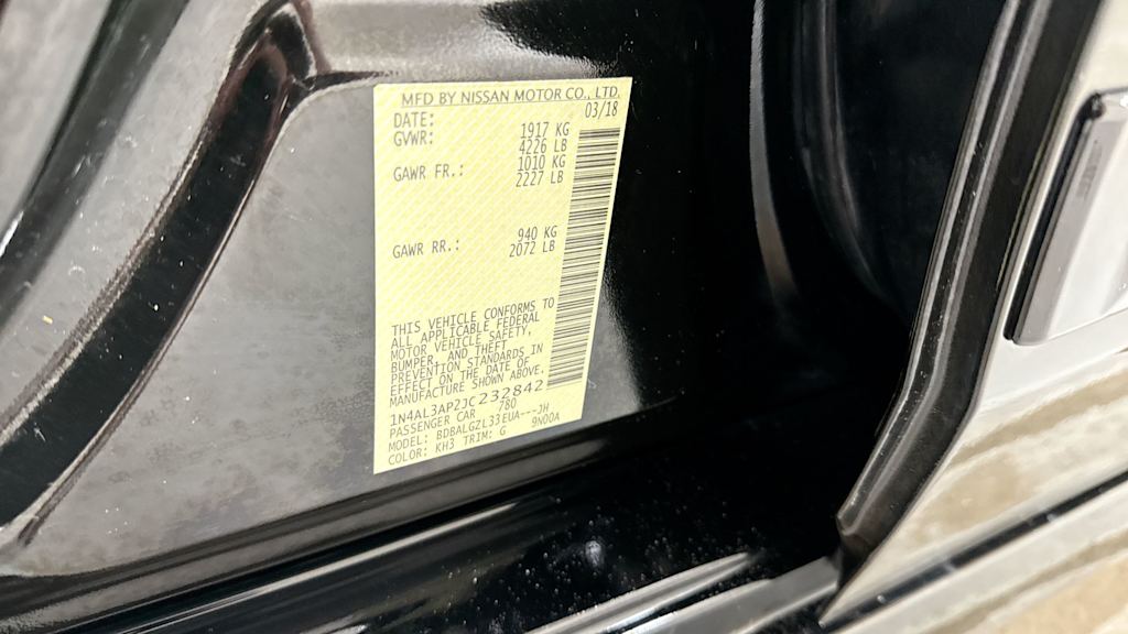 2018 Nissan Altima S 18