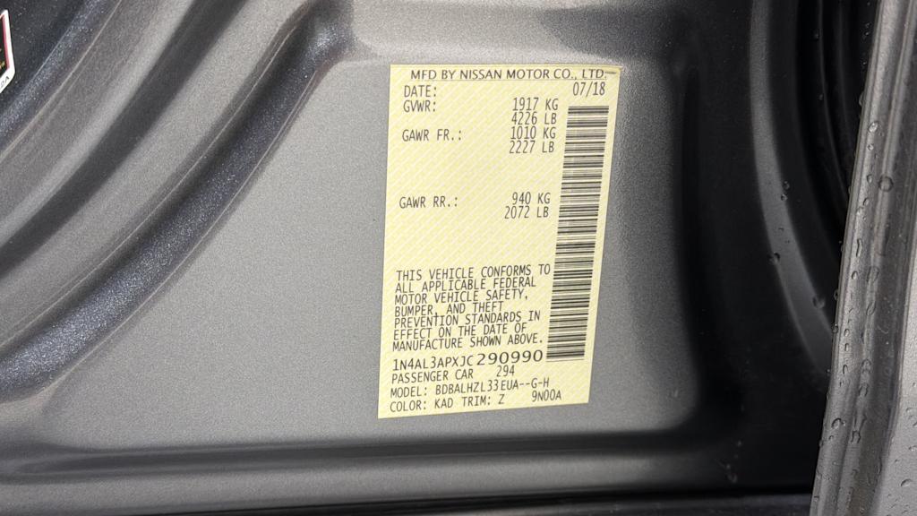 Thumbnail: 2018 Nissan Altima - 20