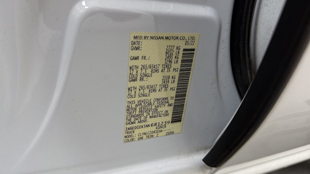 Thumbnail: 2022 Nissan Frontier - 19