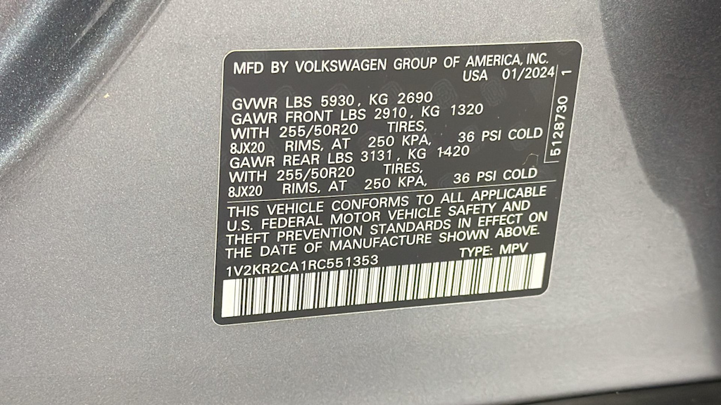 Thumbnail: 2024 Volkswagen Atlas - 18