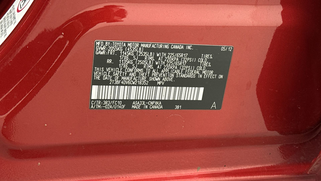 Thumbnail: 2012 Toyota RAV4 - 19