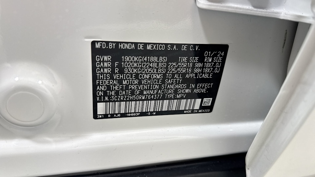 2024 Honda HR-V Sport 19