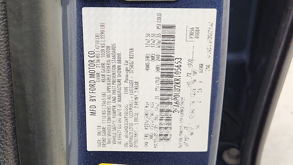 Thumbnail: 2019 Ford Fusion - 19