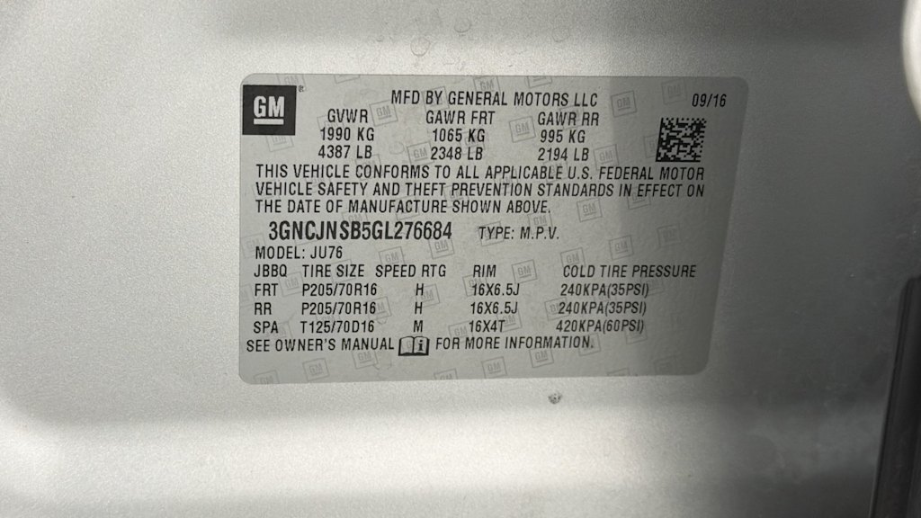 Thumbnail: 2016 Chevrolet Trax - 19