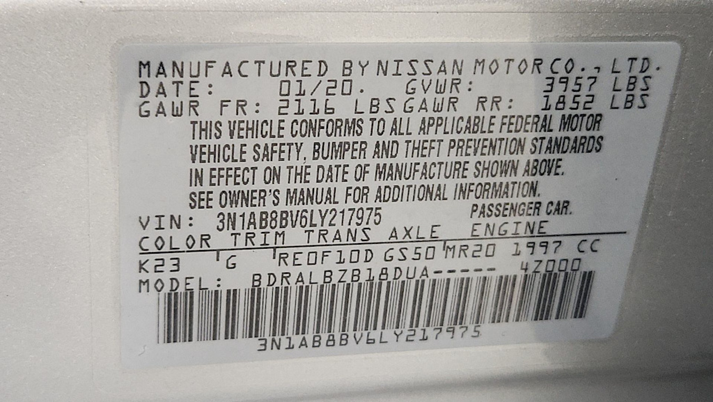 Thumbnail: 2020 Nissan Sentra - 18