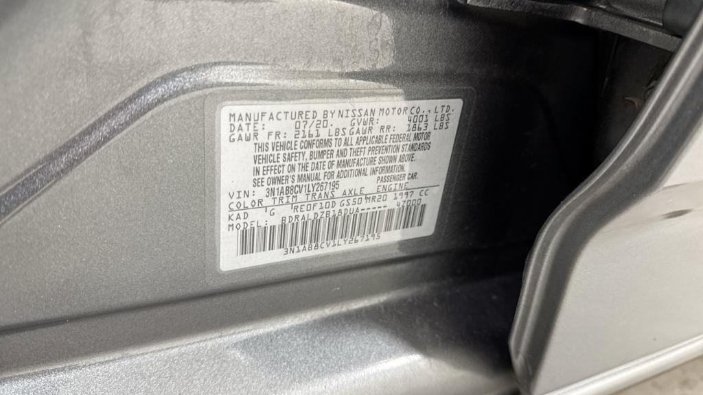 2020 Nissan Sentra SV 19