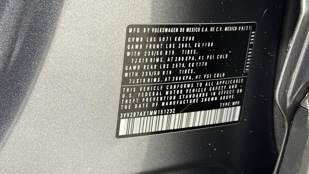 Thumbnail: 2021 Volkswagen Tiguan - 20