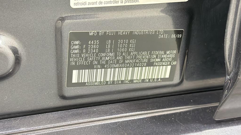 Thumbnail: 2010 Subaru Legacy - 20