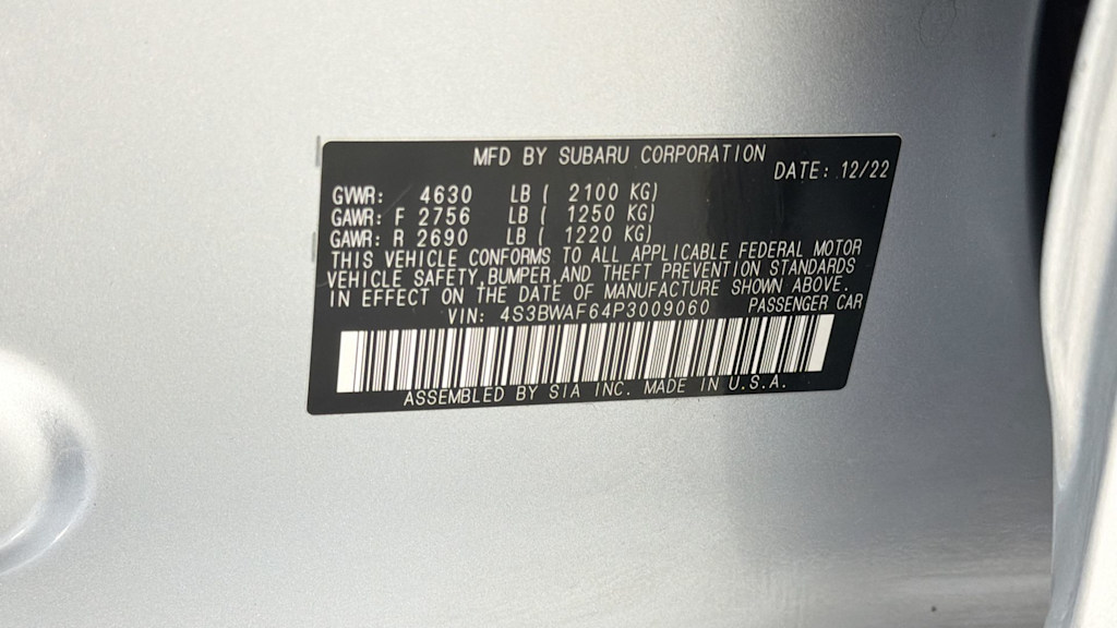 Thumbnail: 2023 Subaru Legacy - 19