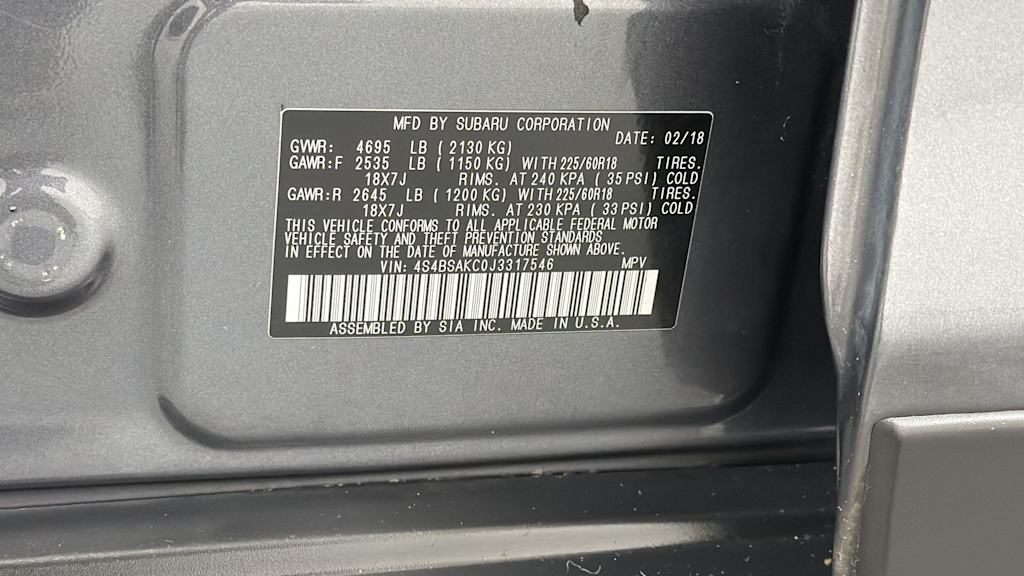 Thumbnail: 2018 Subaru Outback - 19