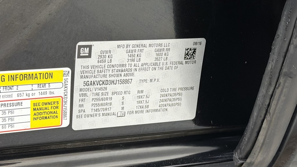 Thumbnail: 2017 Buick Enclave - 19